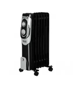 Calorifer electric Hausberg HB-8900NG, 1500 W, 7 elementi, 3 nivele de putere, termostat reglabil Calorifer electric Hausberg HB-8900NG, 1500 W, 7 elementi, 3 nivele de putere, termostat reglabil