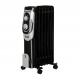 Calorifer electric Hausberg HB-8900NG, 1500 W, 7 elementi, 3 nivele de putere, termostat reglabil