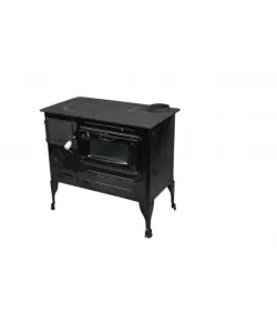 Soba pe lemne cu plita si cuptor Tip A 80x44x75 cm, negru,cos dreapta Soba pe lemne cu plita si cuptor Tip A 80x44x75 cm, negru,cos dreapta