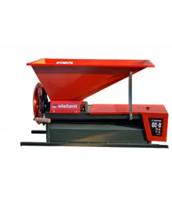 Zdrobitor de struguri Elefant cu desciorchinator,tambur aluminiu, cuva 65L Zdrobitor de struguri Elefant cu desciorchinator,tambur aluminiu, cuva 65L