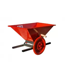 Zdrobitor de struguri manual Elefant, tambur aluminiu, cuva 55L Zdrobitor de struguri manual Elefant, tambur aluminiu, cuva 55L