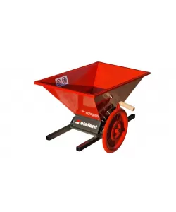 Zdrobitor de struguri manual Elefant, tambur aluminiu, cuva 55L Zdrobitor de struguri manual Elefant, tambur aluminiu, cuva 55L