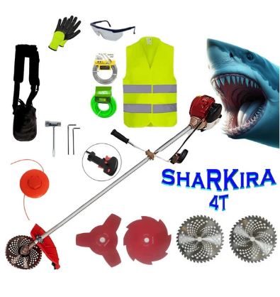 Motocoasa 4 Timpi SHARKIRA T-5600, 7.5CP, + Sisteme Taiere, 3xVIDIA, EXTRA Accesorii