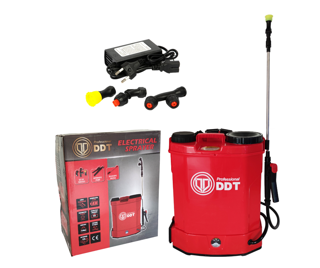 Pompa de stropit cu acumulator , rezervor 12 Litri , 12 V , 8 Ah