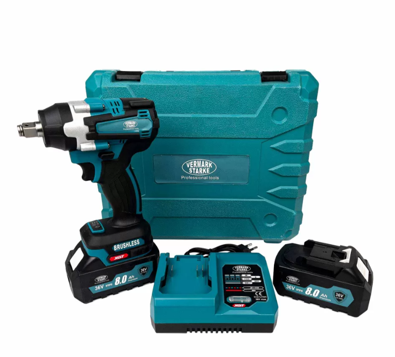 Bormasina cu Impact Vermark Starke 36V, 8Ah, Cu 2 Acumulatori, 850 N/M, 3500 RPM