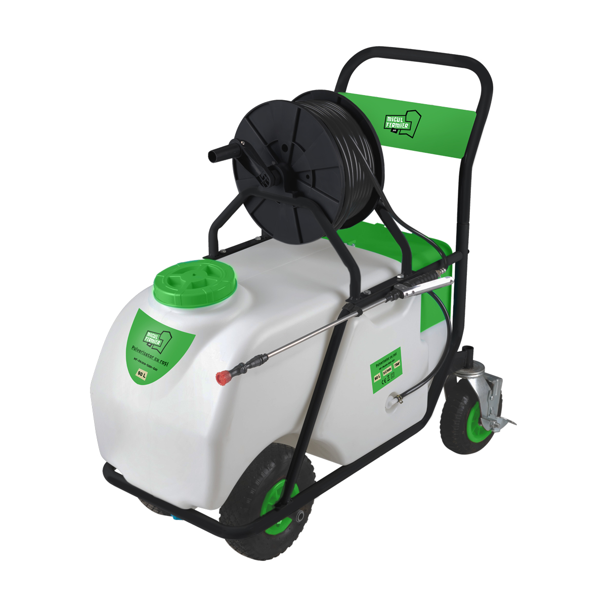 Micul Fermier Pulverizator cu roti 90L, Micul Fermier