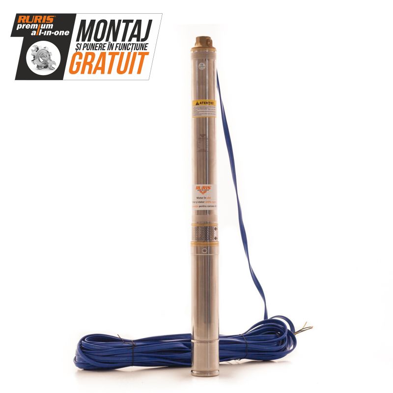 Pompa submersibila Ruris Aqua 690, 370 W, 60 m