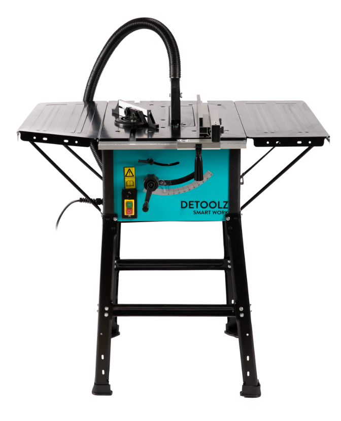 Fierastrau circular cu masa pentru lemn 1800W Detoolz
