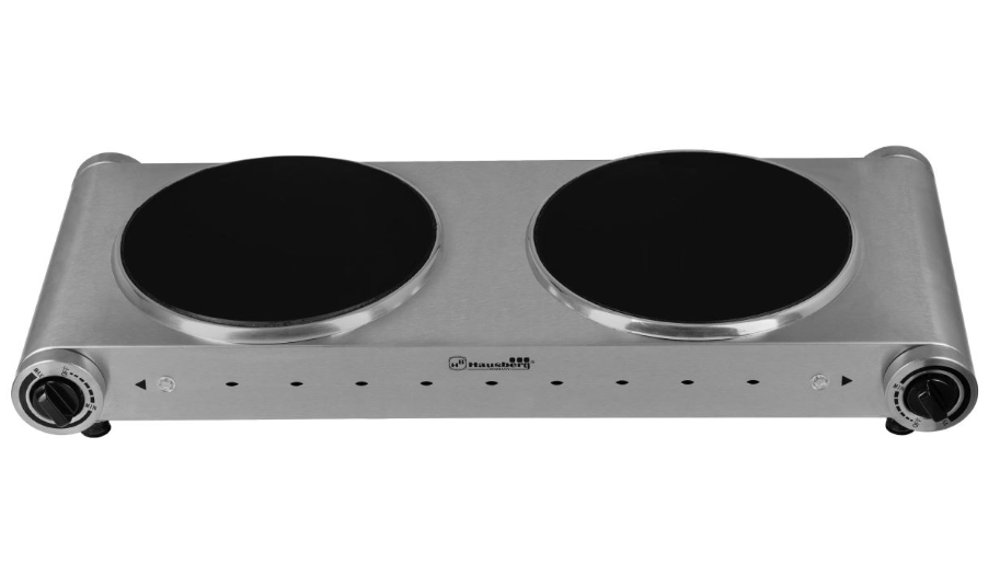 Plita vitroceramica Hausberg, 2600 W, 2 arzatoare
