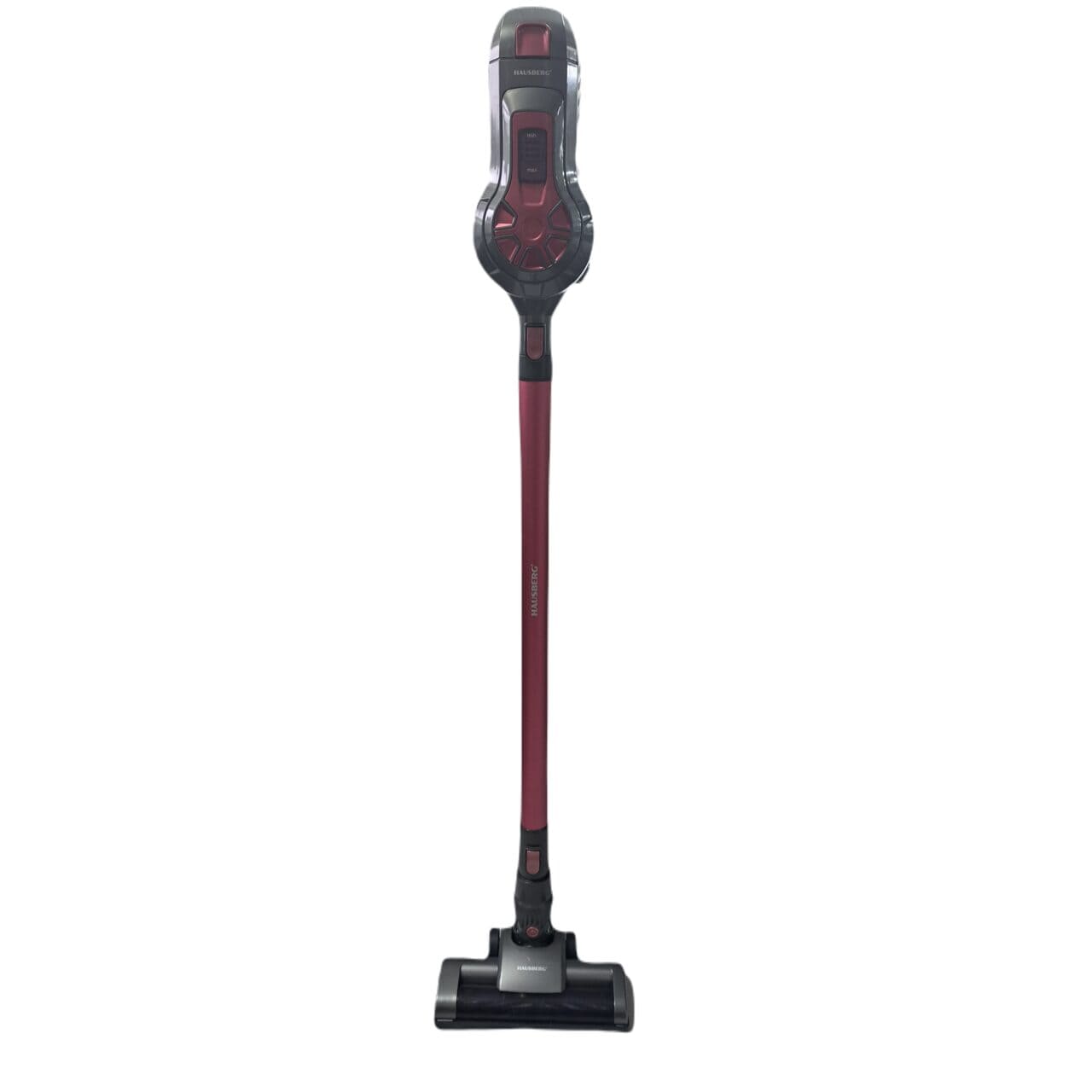 Aspirator de mana si vertical Hausberg HB-2028RS, 2 in 1, fara sac, clasa energetica A, 2 viteze, multifunctional birou, auto, acasa, autonomie 30 min