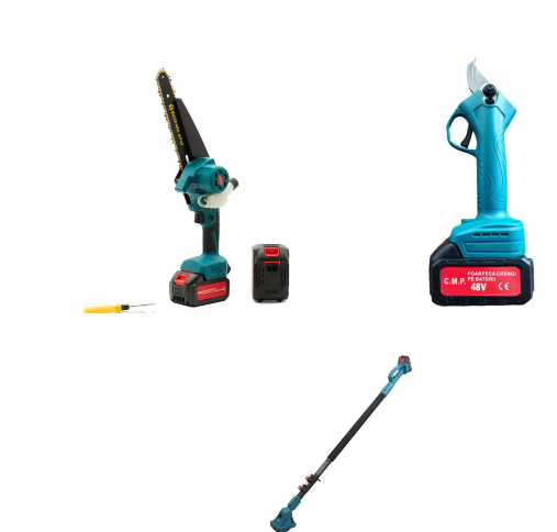 bambu lab a1 mini Set foarfeca + mini drujba si tija telescopica Motoyama Japan, 4 acumulatori 48V 8 ah