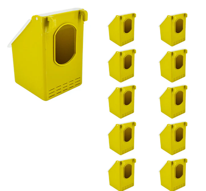 puzzi 10/1 Hranitoare pentru porumbei cu 1 compartiment (set 10 buc)