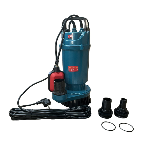 tarod 1/2 toli Pompa Submersibila apa murdara /curata Campion QDX10-35 1.1 KW,Debit 10m3/h,refulare 35 m, Debit marit 2 toli / 1.5 toli / 1 tol Cu plutitor