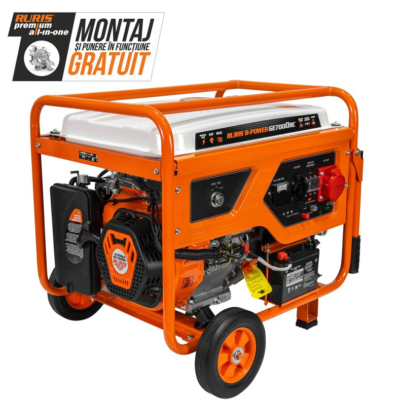 bloc masura monofazat Generator curent RURIS R-Power GE 7000 RC 13 CP Monofazat - 6.5 kW