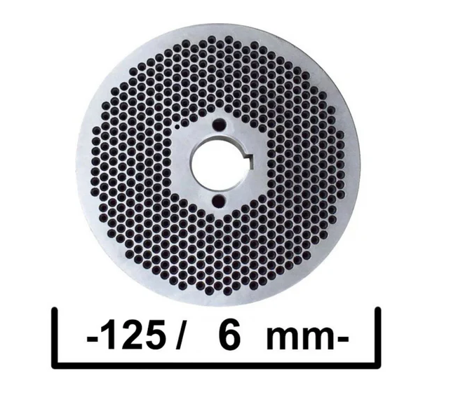 Tehno Matrita pentru granulator KL-125 cu gauri de 6 mm