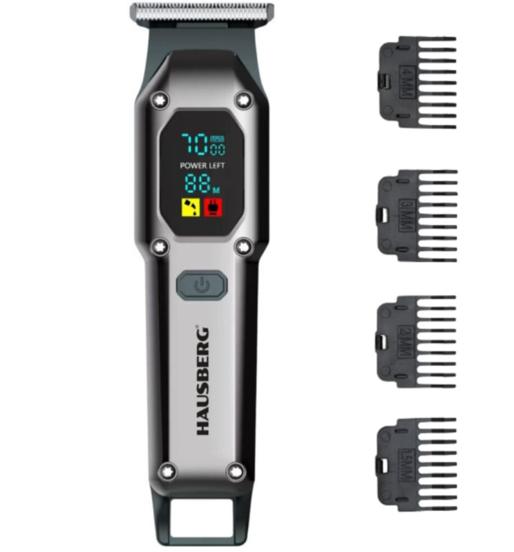 Hausberg Masina de tuns reincarcabila Hausberg HB-59GR Digitala 600mAh USB Type-C