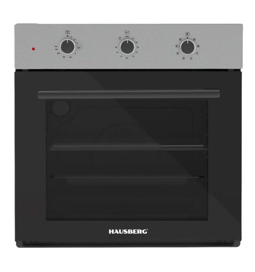 Hausberg Cuptor electric incorporabil Hausberg HB-8044IN 58L 1600W Ventilator 9 programe Inox