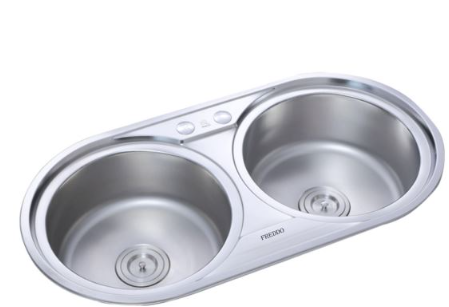 Chiuveta Freddo SN9024, pentru blat, cuva stanga si dreapta - anticalcar, inox