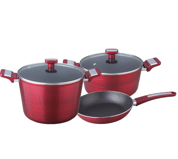 Set Oale Cu Capac Hausberg HB-H760RS - compus din 7 piese