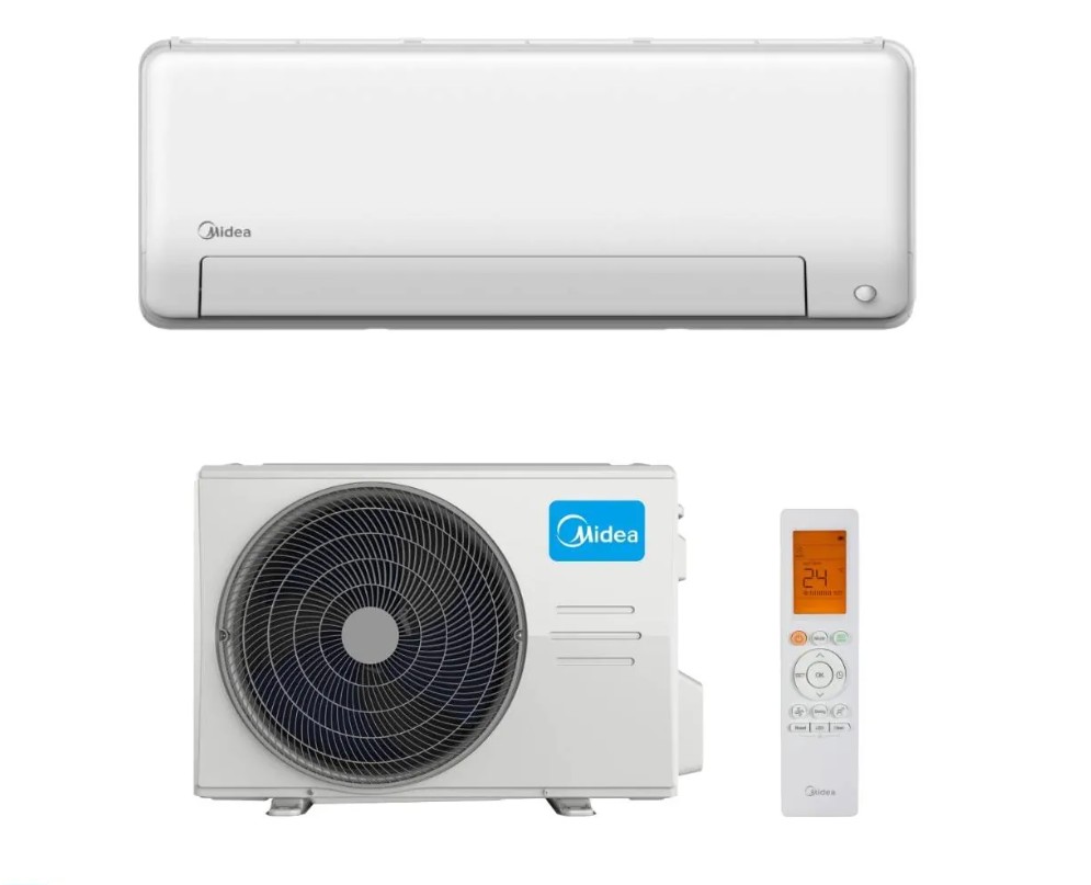 Midea Aparat de aer conditionat Midea All Easy Pro Nordic UV MSEPDU-24HRFN8-MOX430-24HFN8-UV Inverter 24000 BTU, Wi-fi, lampa UV Pro, InstaHeater