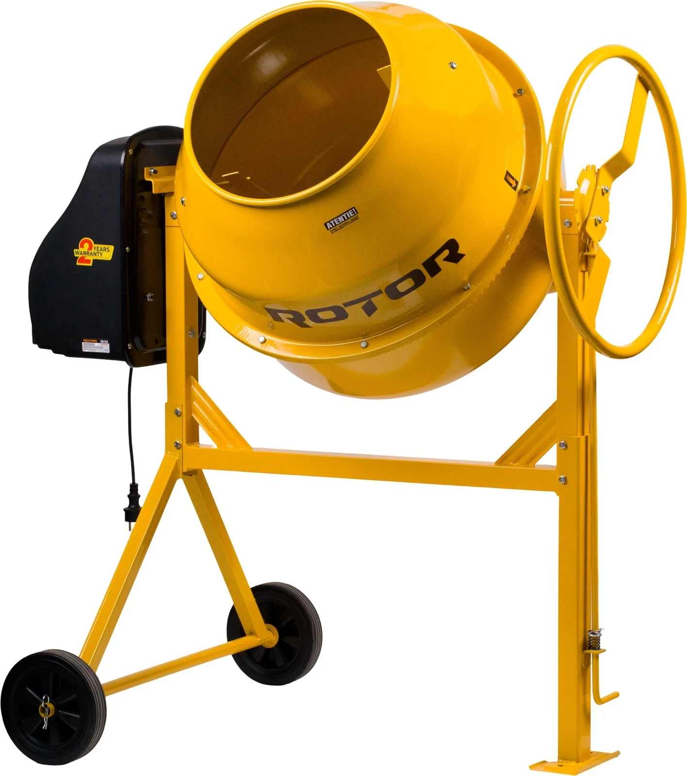 Elefant Betoniera 165L cu motor acoperit ROTOR RB165 900 W, 29.5 rpm