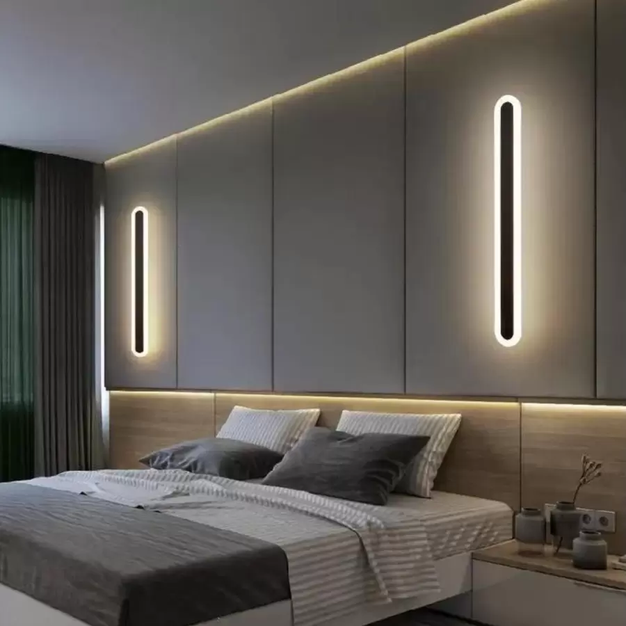 aplica led baie Aplica LED Caspian 15W Negru