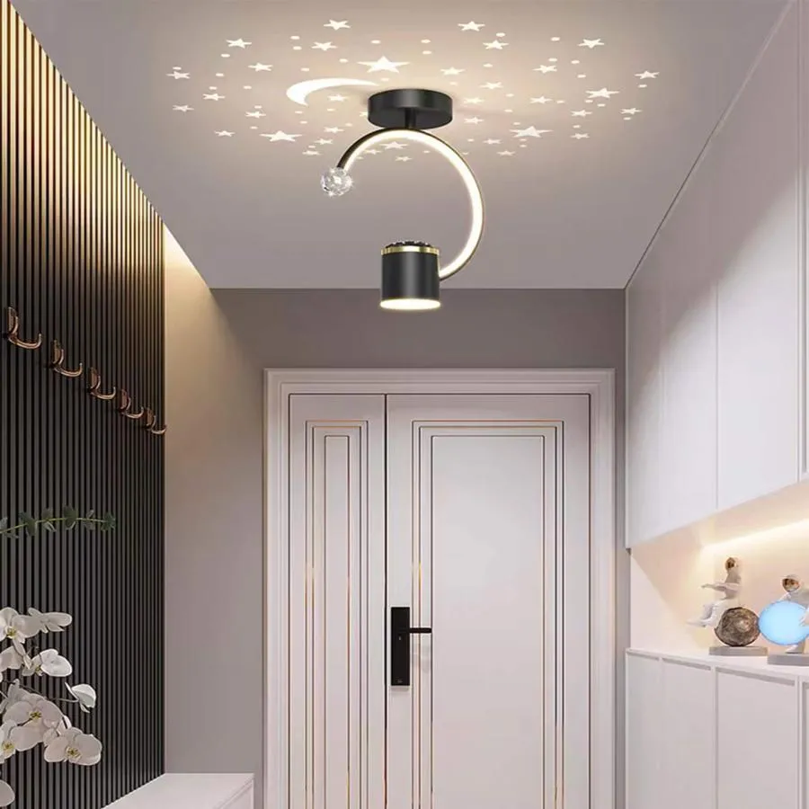 lustra led Lustra LED Kenya 34W Negru