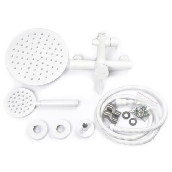 MIXXUS MIXXUS SUS-003-J WHITE baterie baie cu coloana de dus din otel inoxidabil