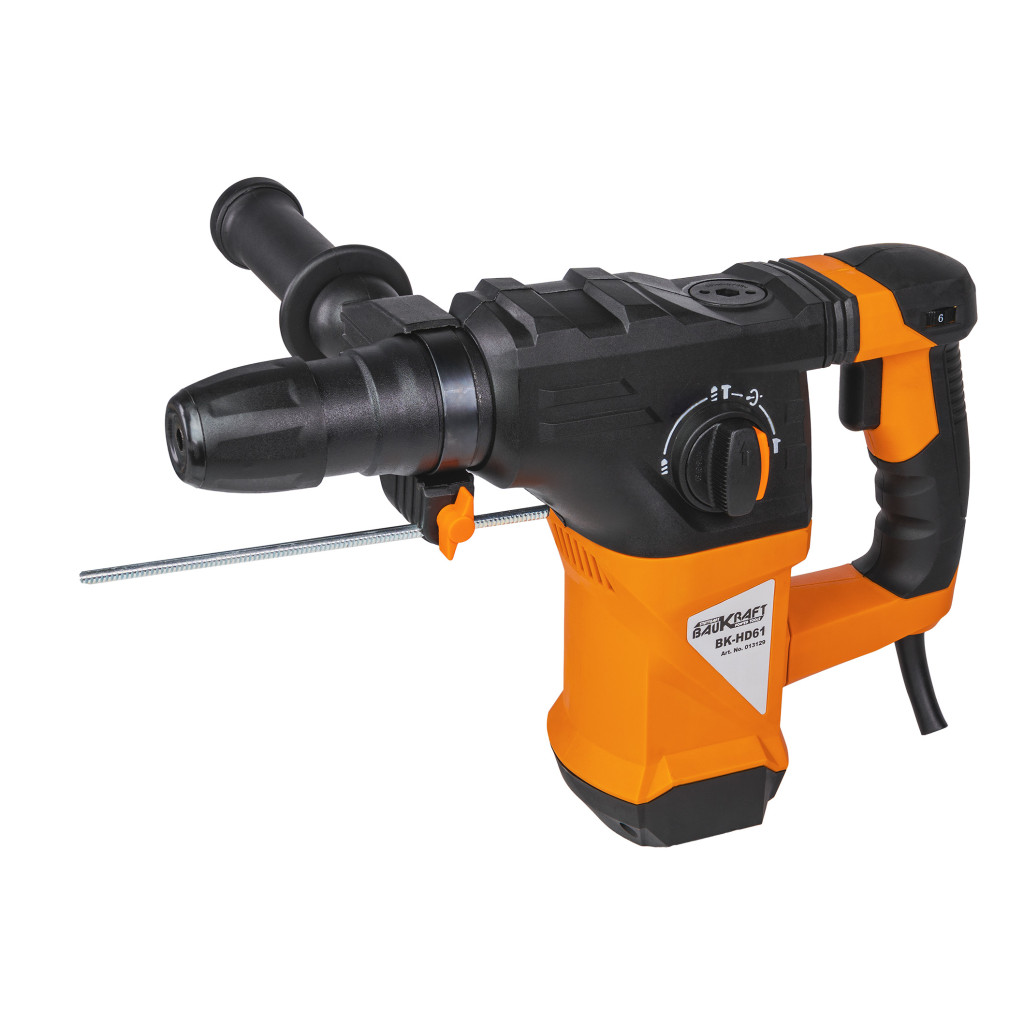 Baukraft Ciocan rotopercutor 1500W 4,8kg 32mm SDS-plus 5J BK-HD61