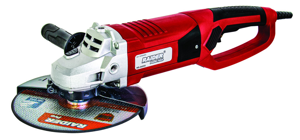 borduri inalte Polizor unghiular 230mm 2350W soft start+discuri RD-AG55