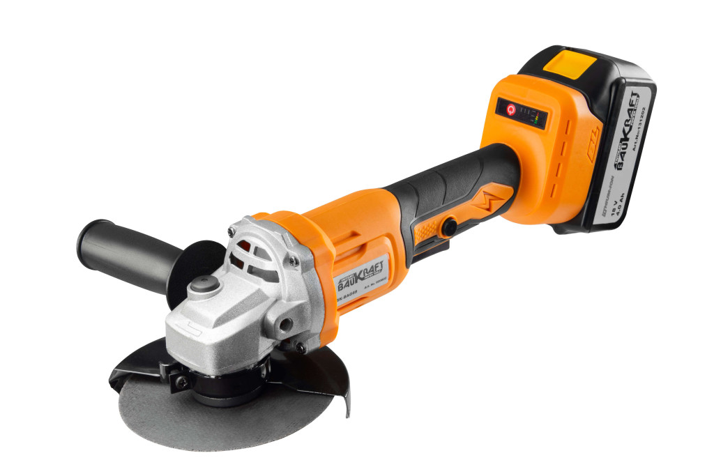 Baukraft Polizor unghiular brushless ø125mm 18V 4Ah BK-BAG69 Set