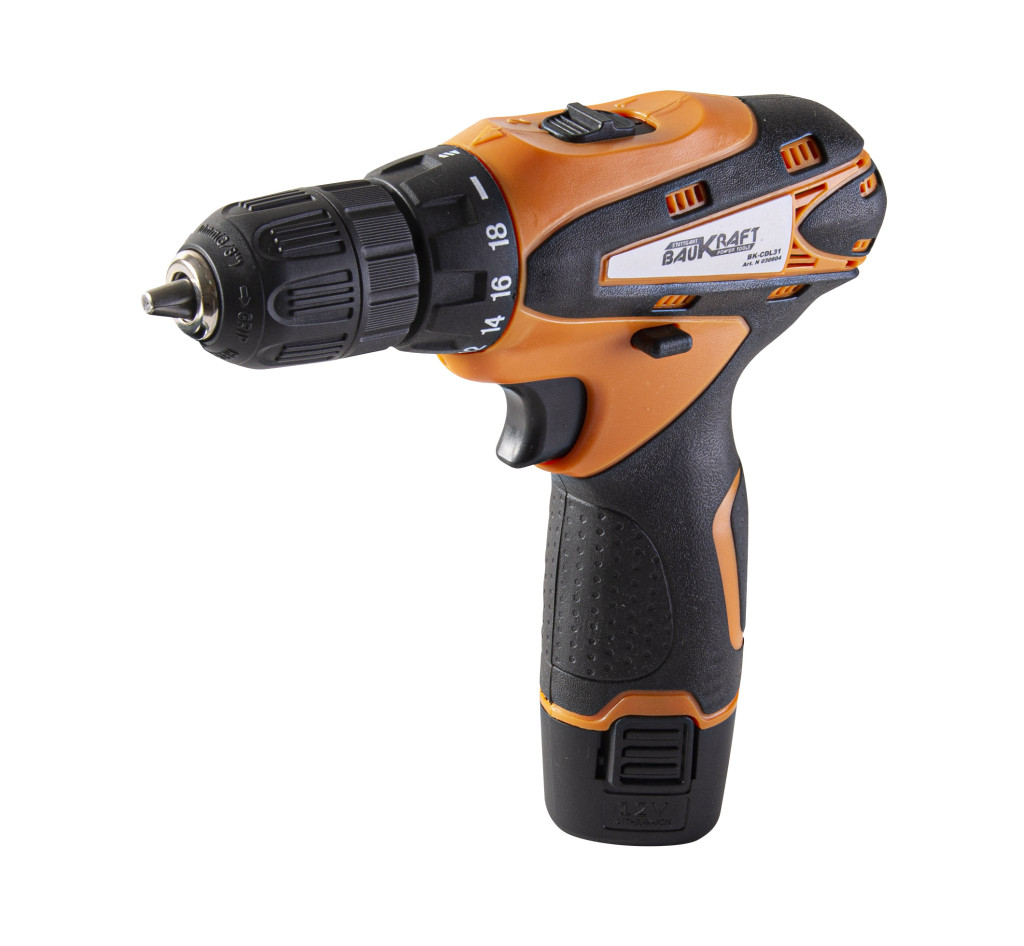 Baukraft Bormasina cu acumulator Li-ion 12V 1.5Ah BK-CDL31