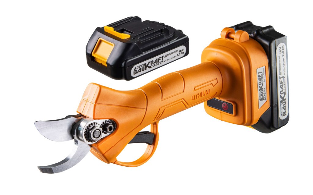 Baukraft Foarfeca de vie motor fara perii acum18V 2x2Ah 25mm BK-PSH03