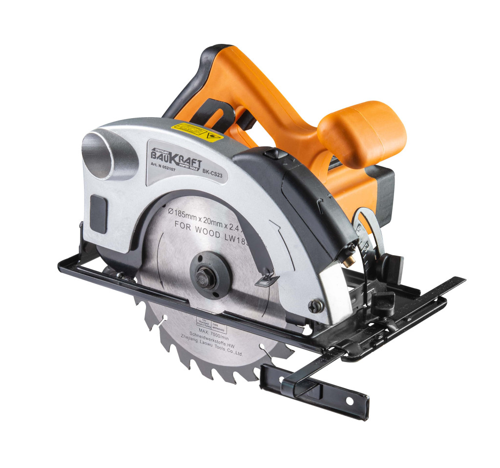 Baukraft Ferastrau circular ø185mm 1200W BK-CS23