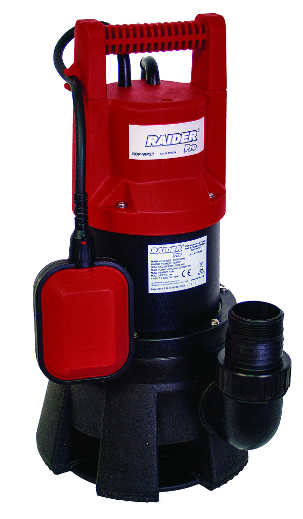 pompa de gradina Pompa de apa submersibila 1300W 1" 417L/min 11m RDP-WP27