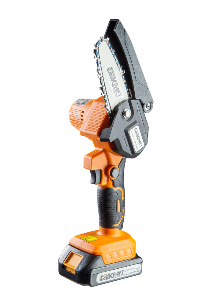Baukraft Mini fierastrau electric 18V 1/4".043" 28T 2Ah BK-GP23 Set