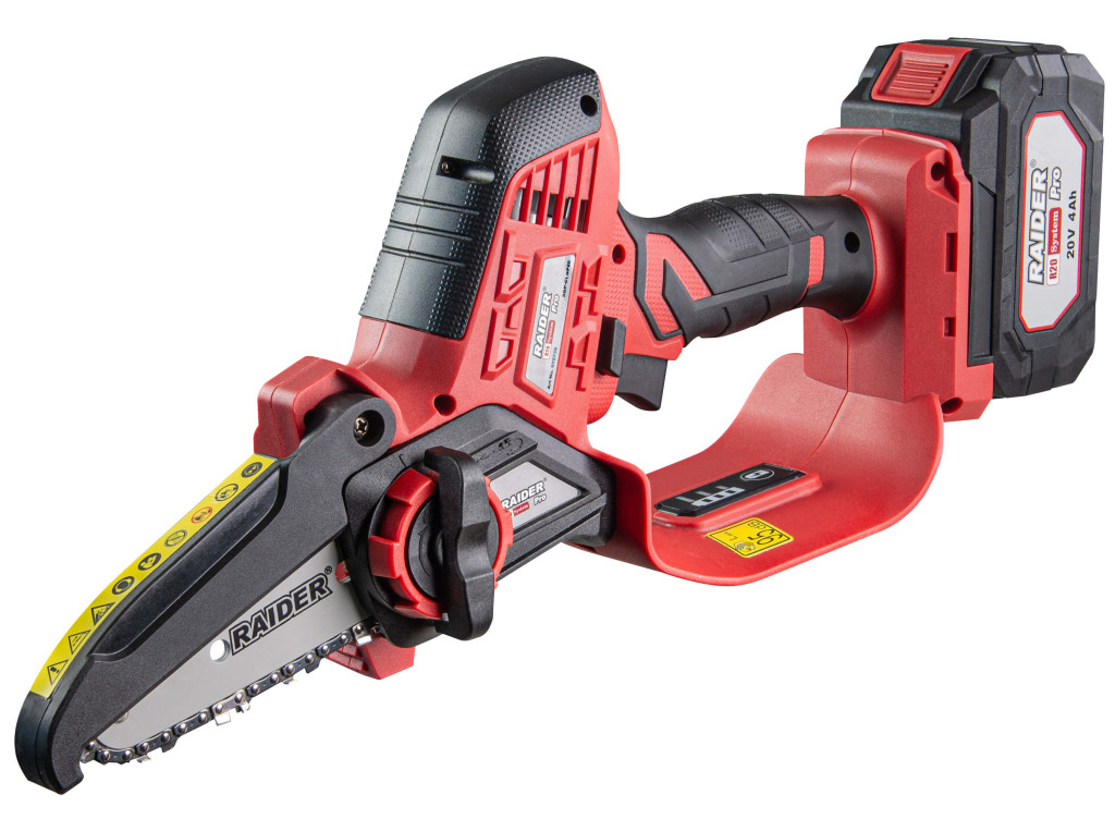 Raider Garden Tools R20 Fierastrau gradina 100mm SDS 1/4"1.1mm 28 4Ah RDP-CLGP20