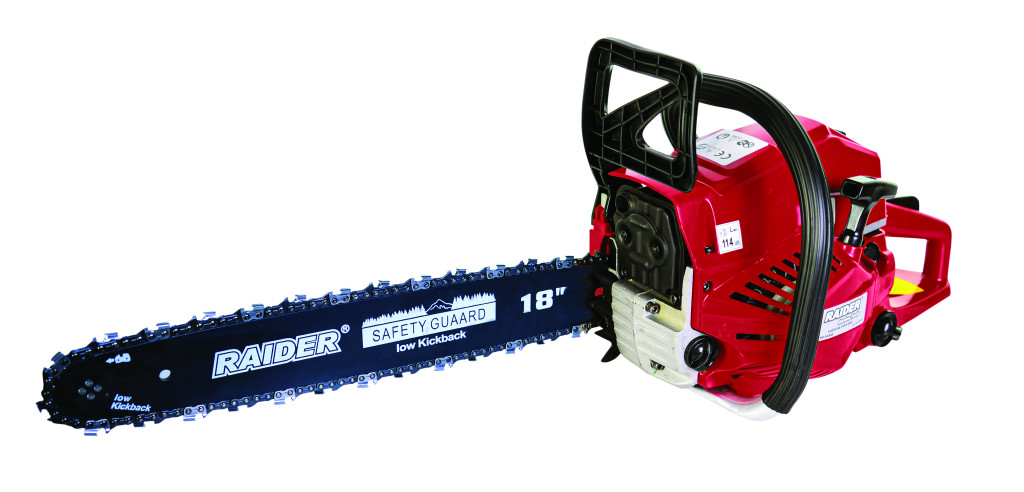 Raider Garden Tools Motofierastrau benzina cu lant 450mm (18") 2200W RD-GCS20
