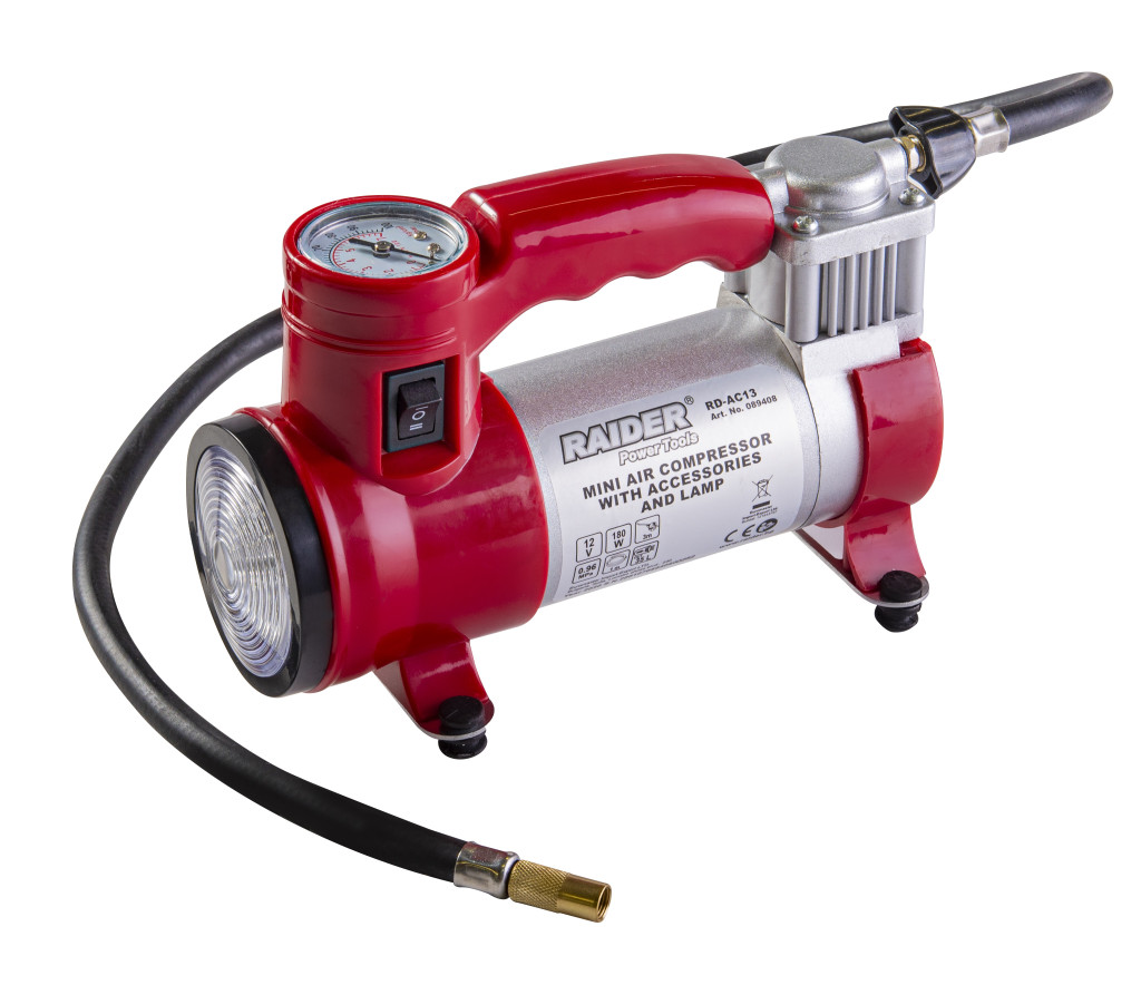 compresor aer auto Compresor 12Vx180W 35L/min RD-AC13