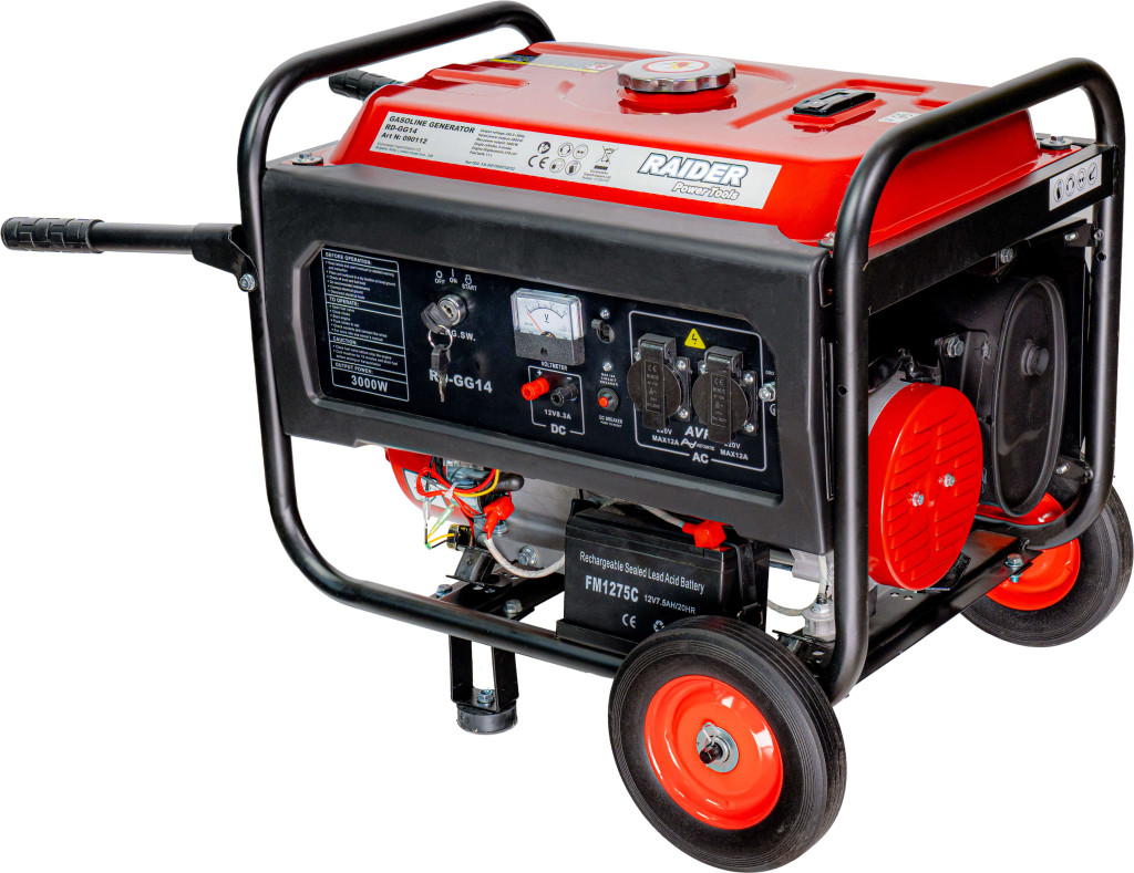 Generator de benzină 3kW pornire electrică RD-GG14