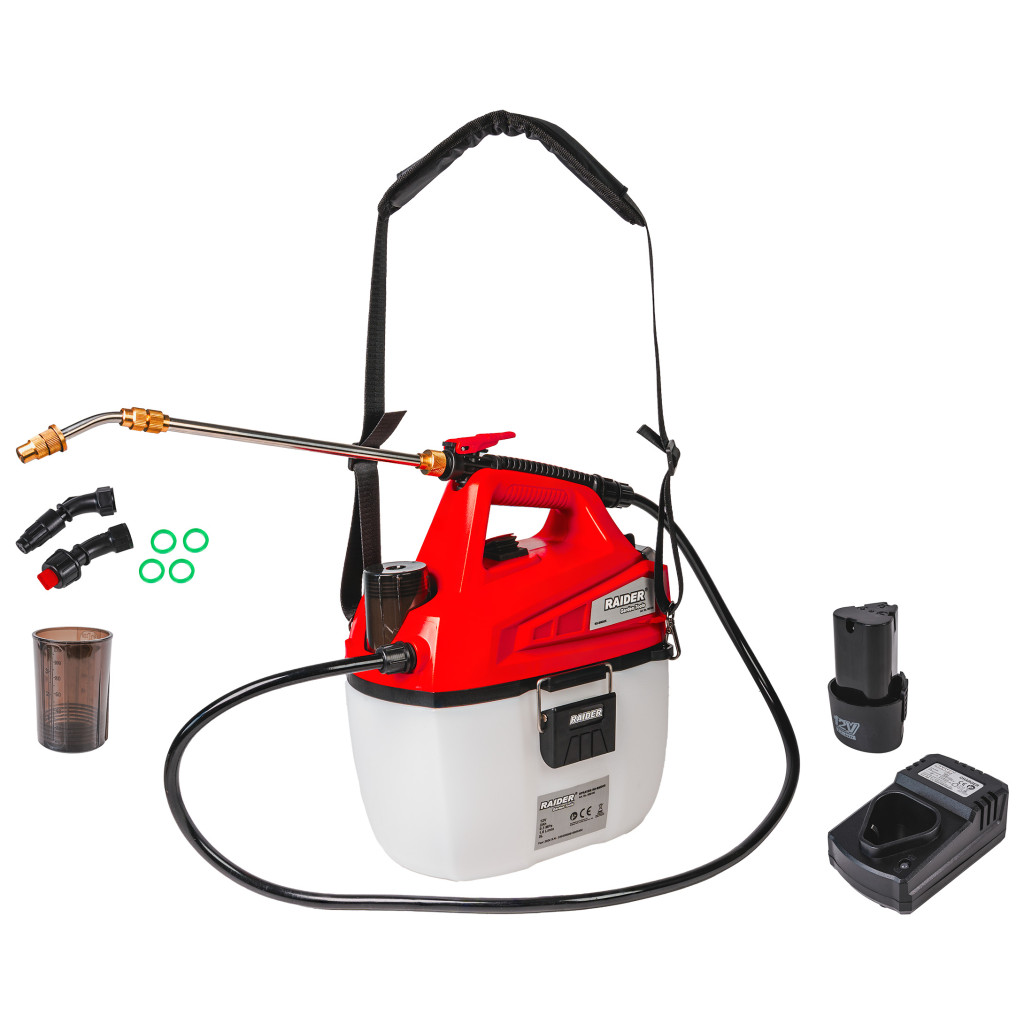 Gardening Pulverizator Li-ion 5L 12V 2Ah 3bar 1,6L/min RD-BMD05