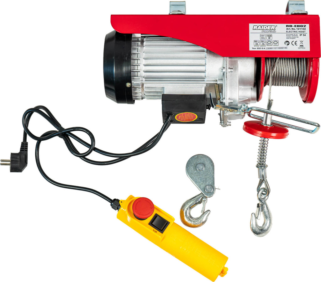 Macara electrica 500kg 1020W RD-EH02