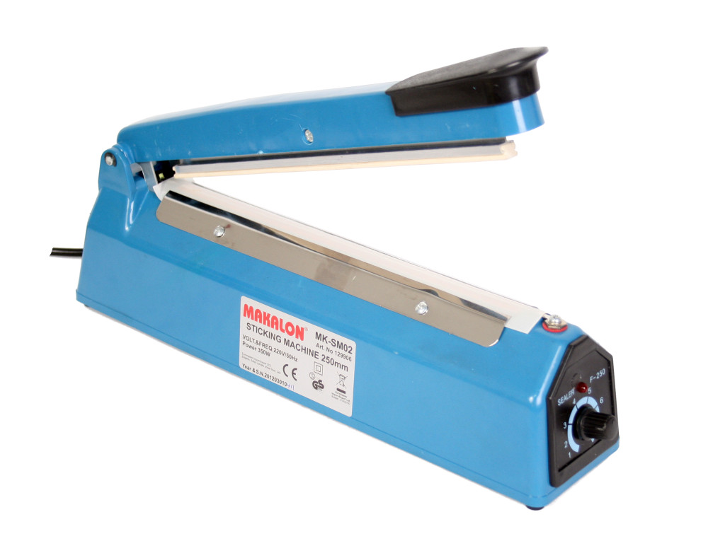Makalon Masina pt lipit plastic 250mm 350W MK-SM02