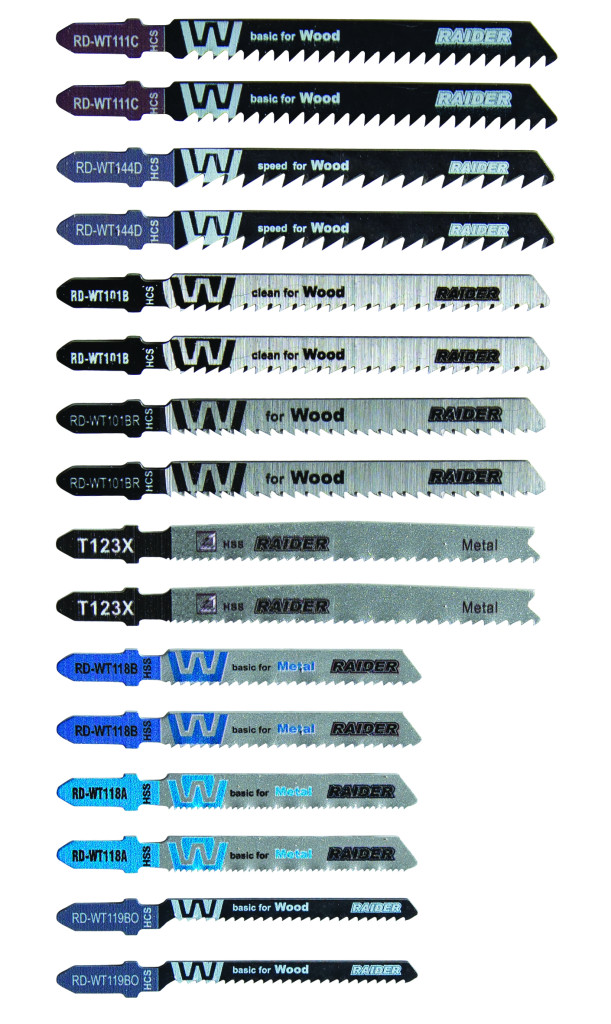 placi spc Set 16 buc lame fierastrau pendular pentru lemn si metal "T"