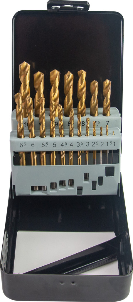 tratament naturist amigdale hipertrofice Burghiu ø1.0-10mm HSS + TIN set 19pcs GD