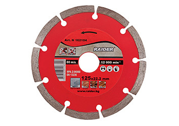 placi spc Disc diamantat segmentat DRY 85x10mm