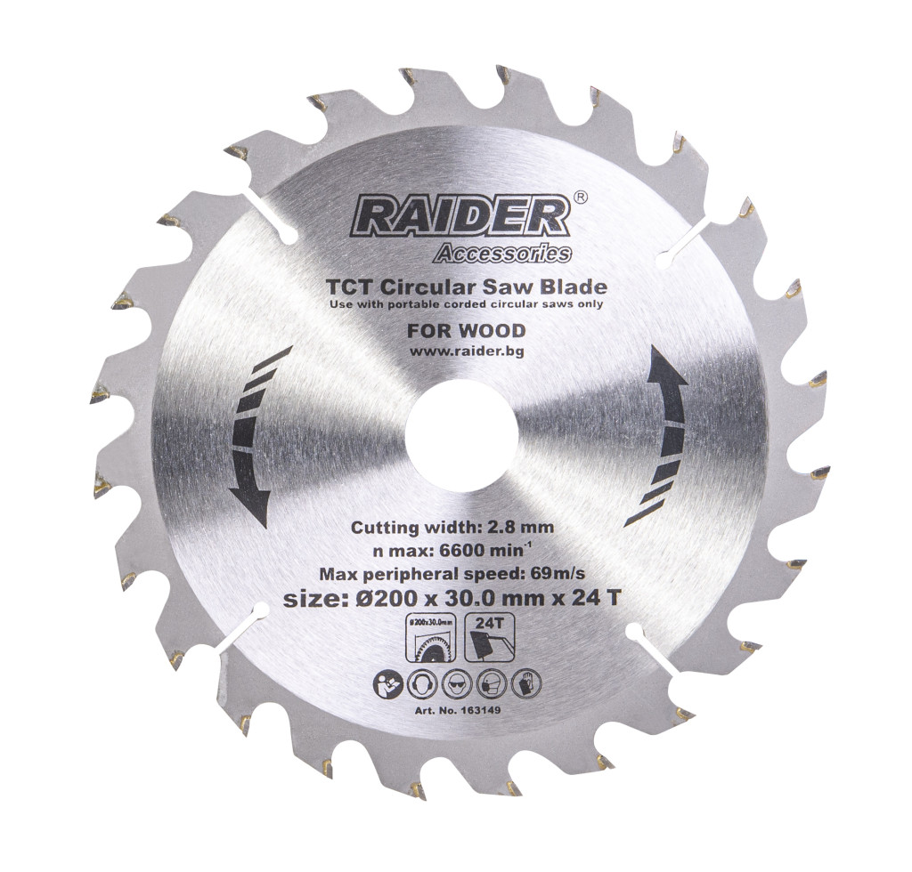 circular industrial Disc circular pentru lemn 200х24Тх30mm