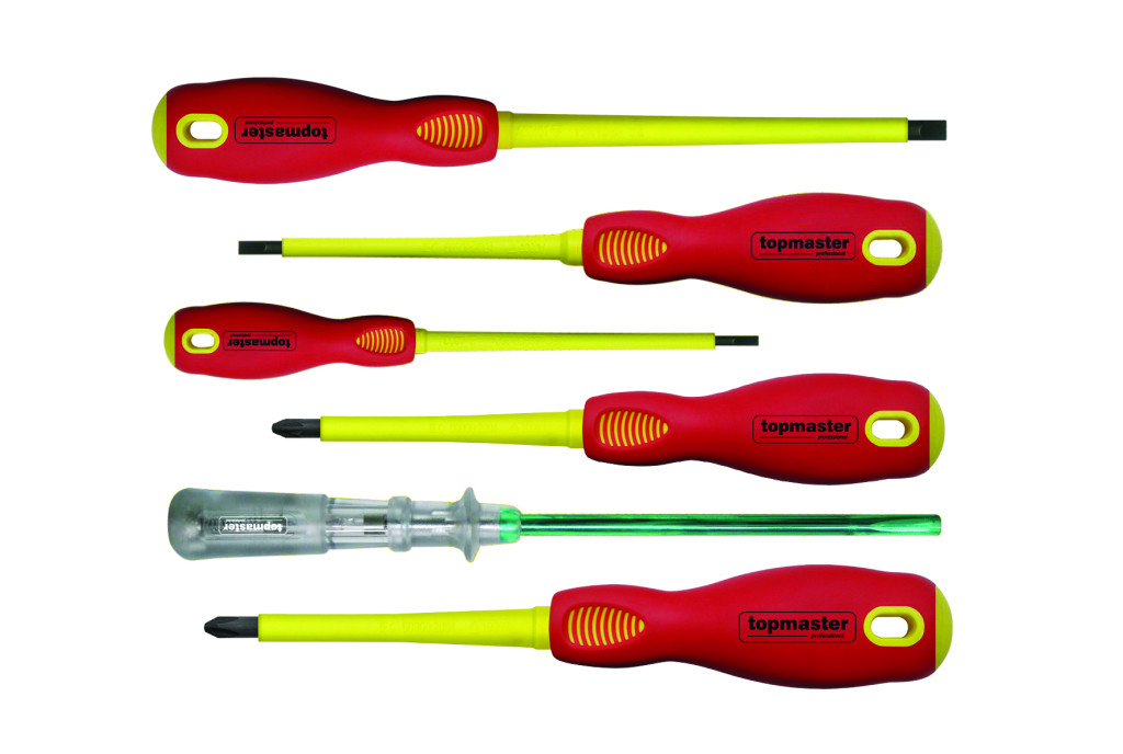 Top Master Pro Surubelnite izolate 1000V set 6pcs TMP