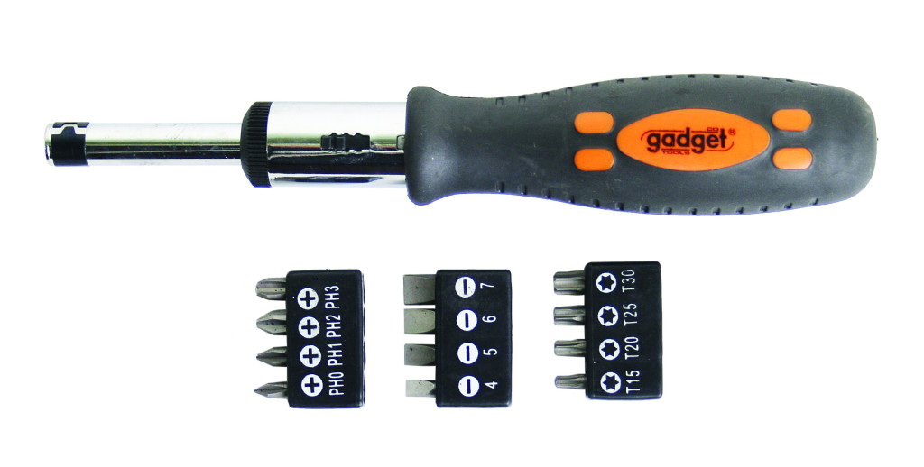 Gadget Set maner surubelnita cu clichet +biti 13 piese GD
