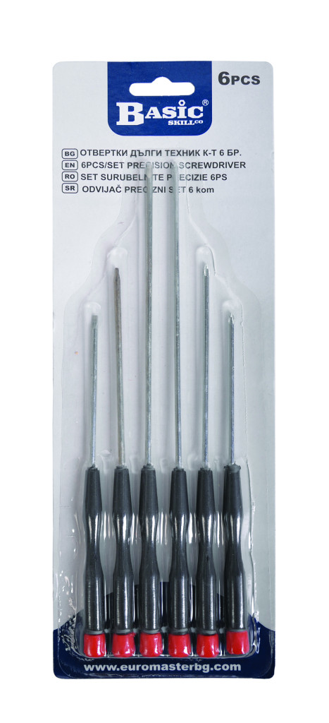 Basic Surubelnite precizie set 6pcs BS